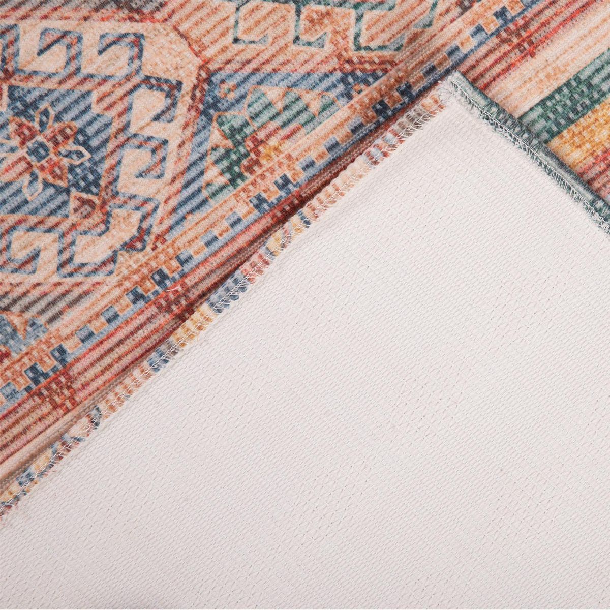 DIB - Alfombra Kelim 160x230 cm Poliéster Multicolor