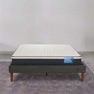 Imagen 2 del producto Cama 2 plazas Europea Curve Excellence Plus Blanco/ Azul