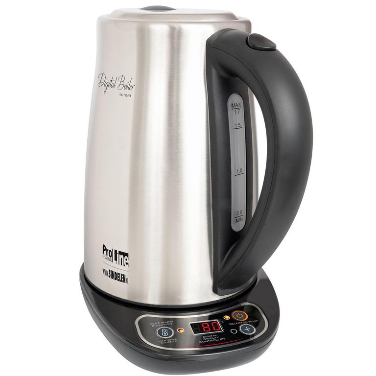 SINDELEN Hervidor de agua digital 1,7 litros