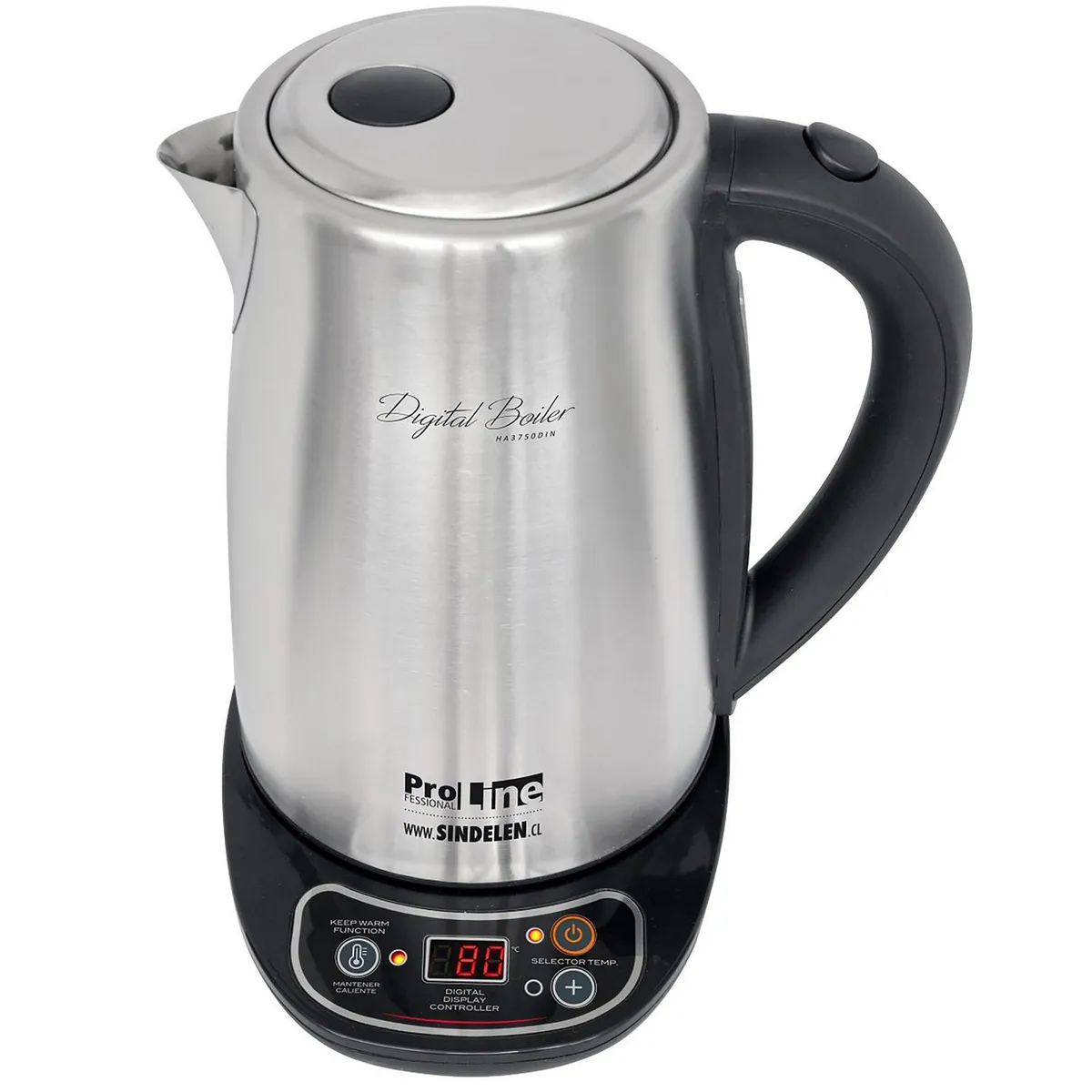 SINDELEN - Hervidor de agua digital 1,7 litros