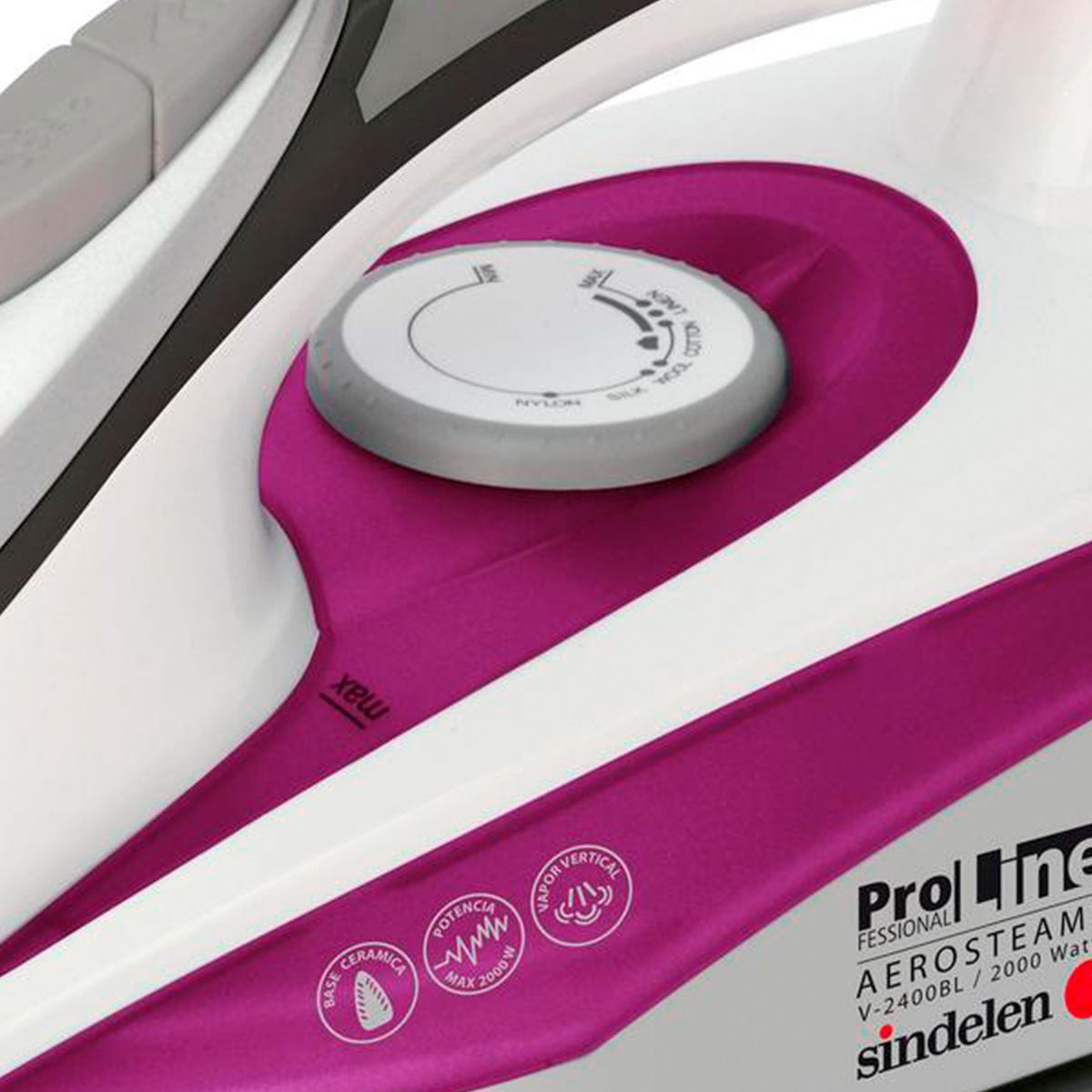 SINDELEN - Plancha a vapor 2000W