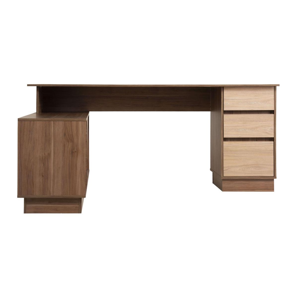 CIC - Escritorio Nash 2 puertas corredera + 3 cajones