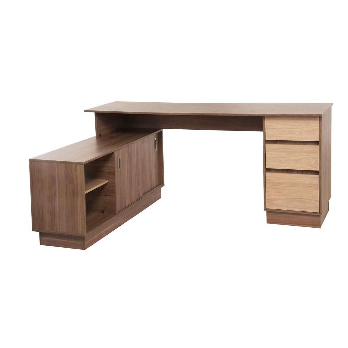 CIC - Escritorio Nash 2 puertas corredera + 3 cajones