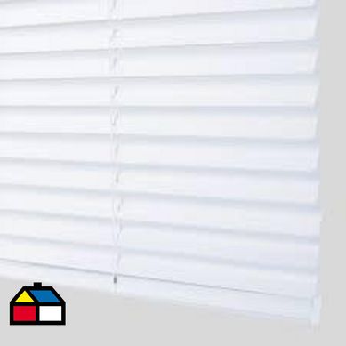 Persiana aluminio blanca 90x220 cm