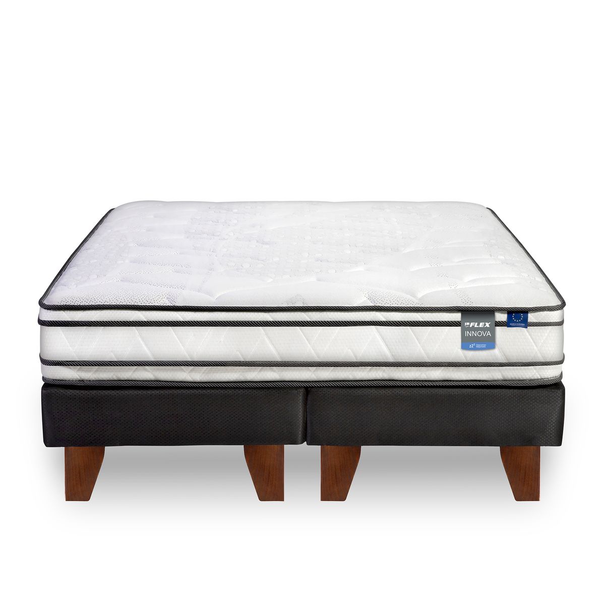 FLEX - Cama King Europea Innova Blanco