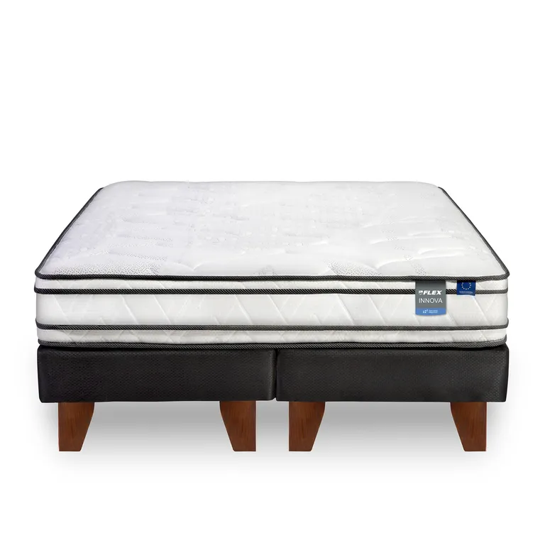 Cama 2 plazas Europea Innova Blanco