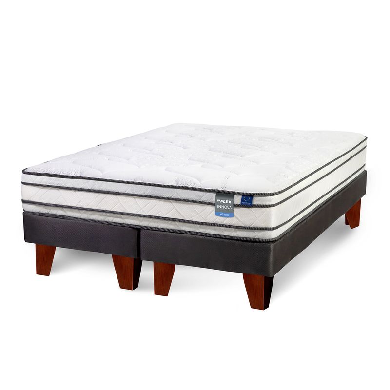 FLEX - Cama 2 Plazas Europea Innova Blanco