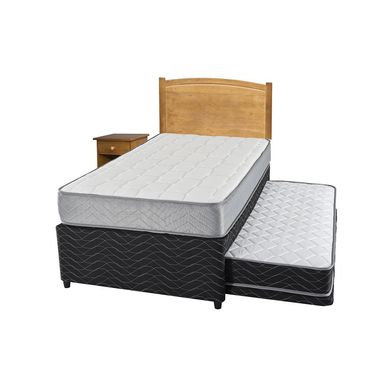 Divn colors night therapedic 1,5 plazas box + set arezzo