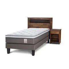ROSEN - Cama 1.5 Plazas Europea New Style 6 Blanco