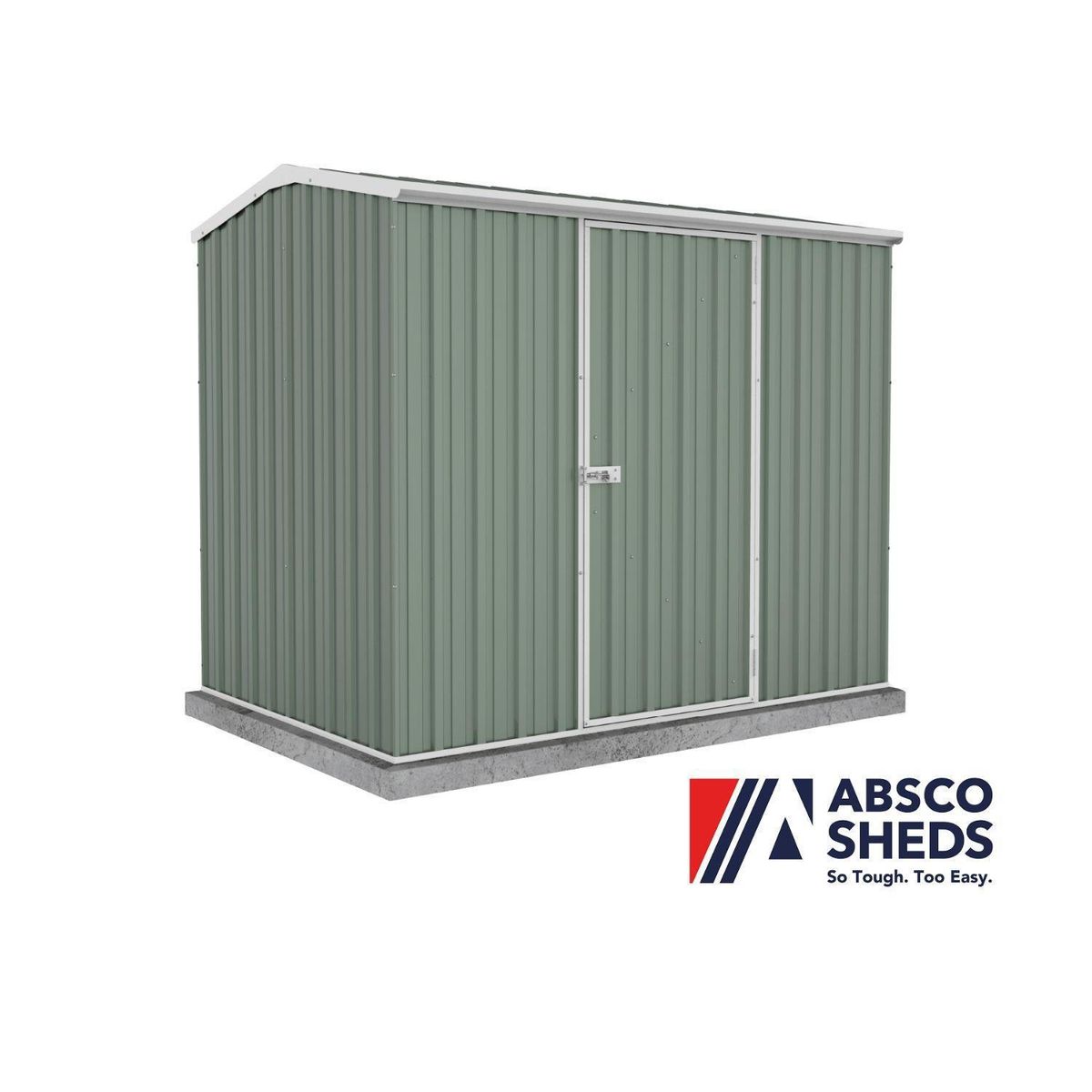 ABSCO - Bodega Jardín 225x151x193 Premier Verde Eucalipto.