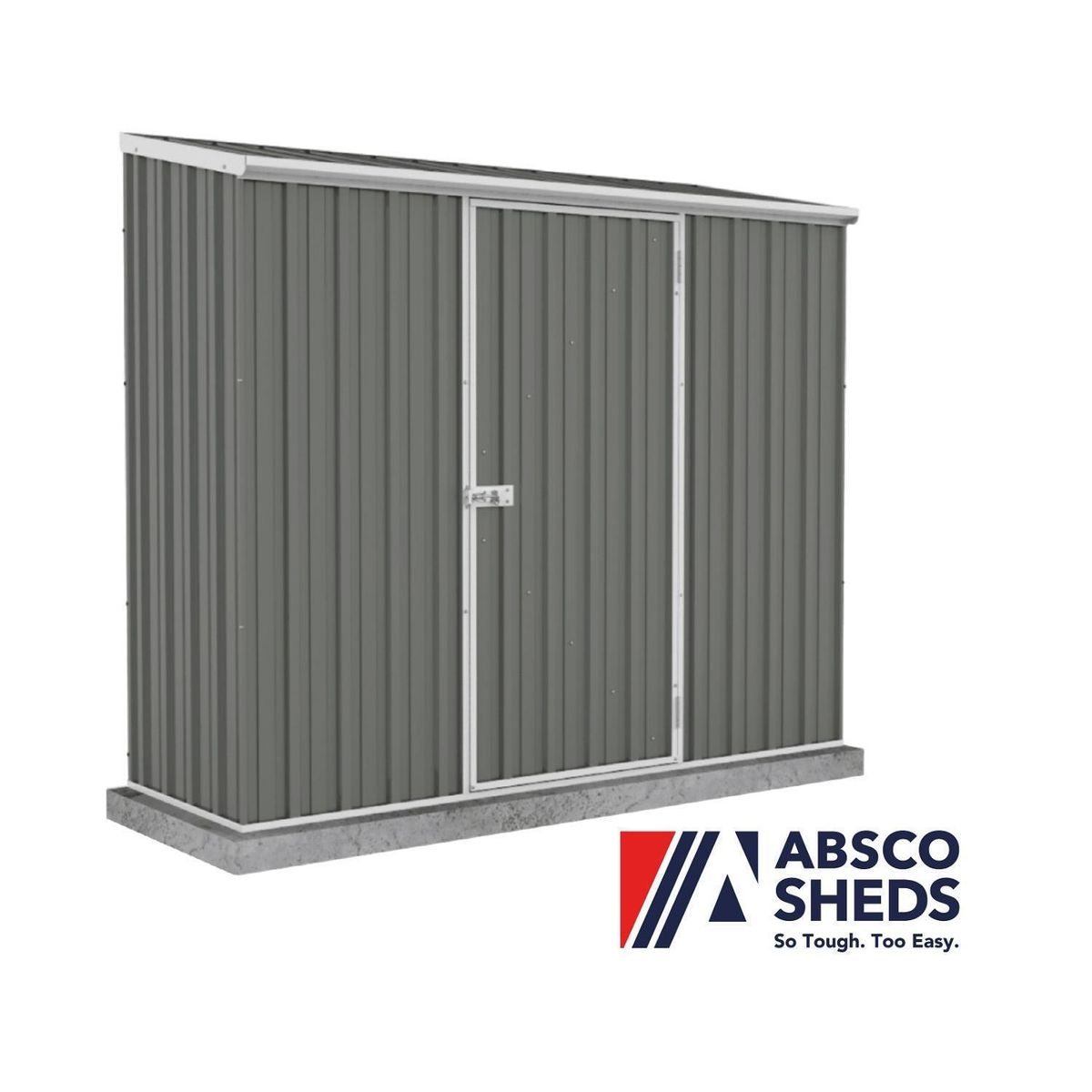 ABSCO - Bodega Jardín 225x78x193 Space Saver SGL Grafito Woodland.