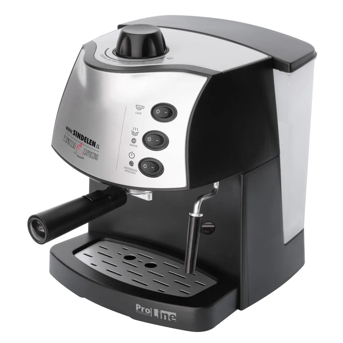 SINDELEN - Cafetera Espresso 1.8 l 950 W Negro