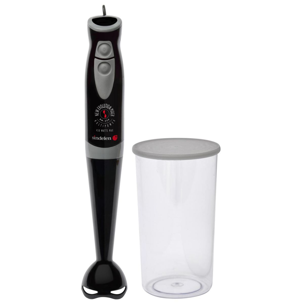 SINDELEN - Batidora Minipimer Negra BM-450NG