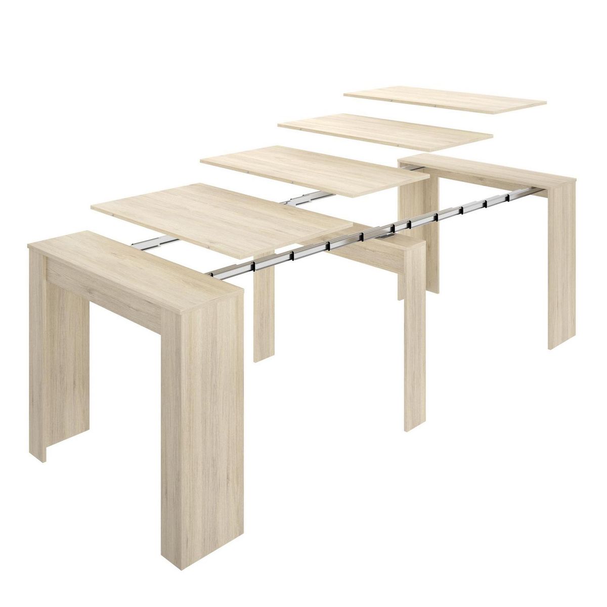 RYC DESIGN DEKIT - Mesa extensible Kiona 54-239x90x77 cm natural