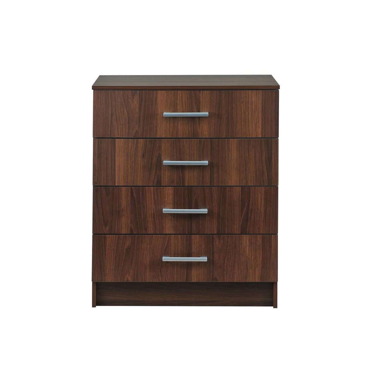 MOBIKIT - Cómoda 4 Cajón(es) 4 Caj Nogal 70x86x40 cm Nogal