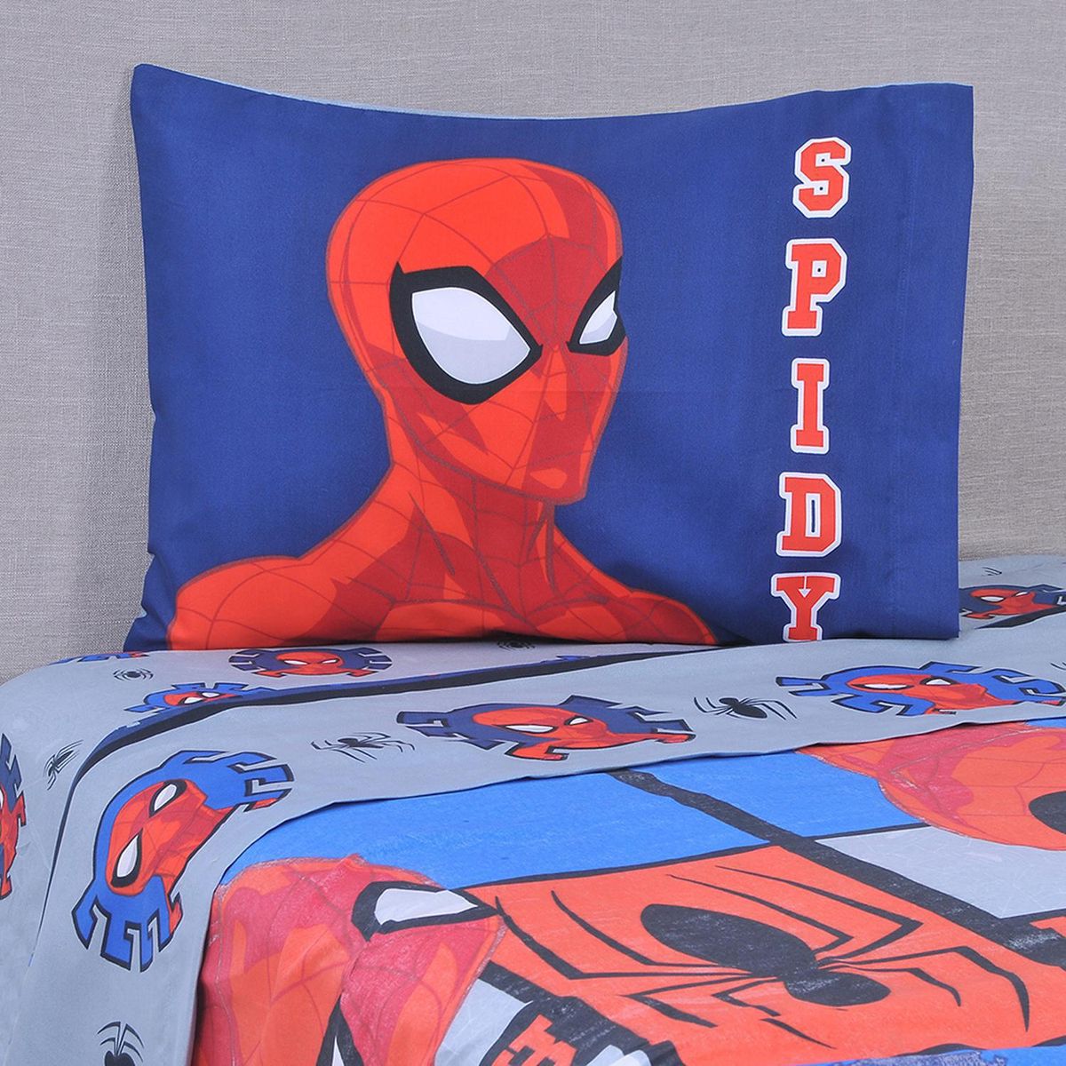 DISNEY - Sábana Spiderman Wonder 1.5 plazas Multicolor