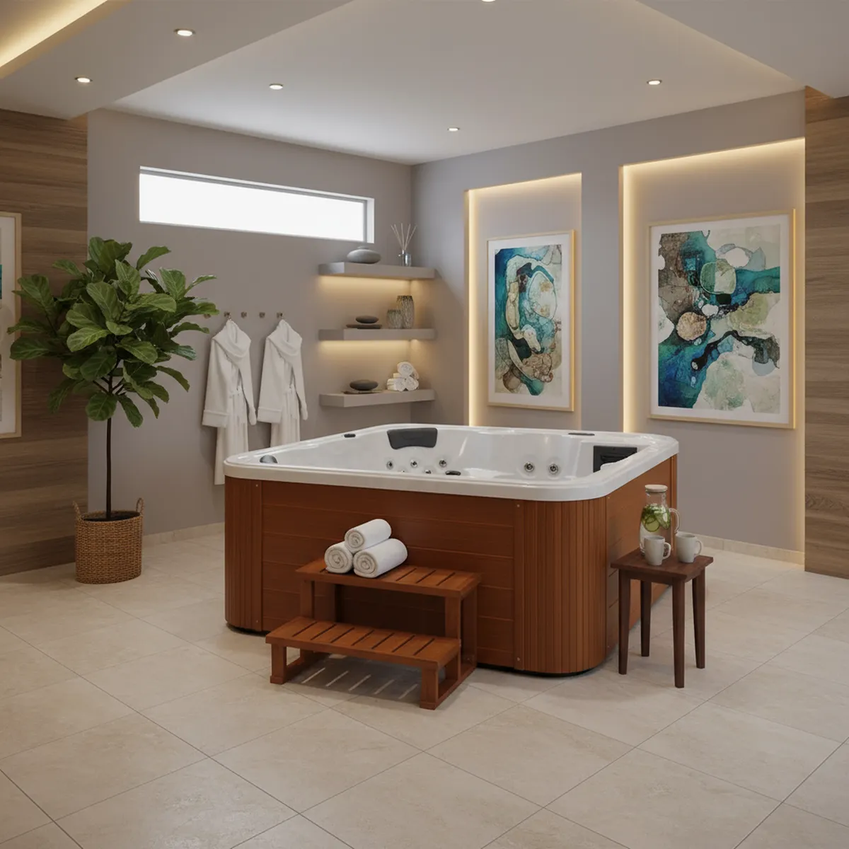 NORGLAS - Spa Niza Full 206x206x88 cm