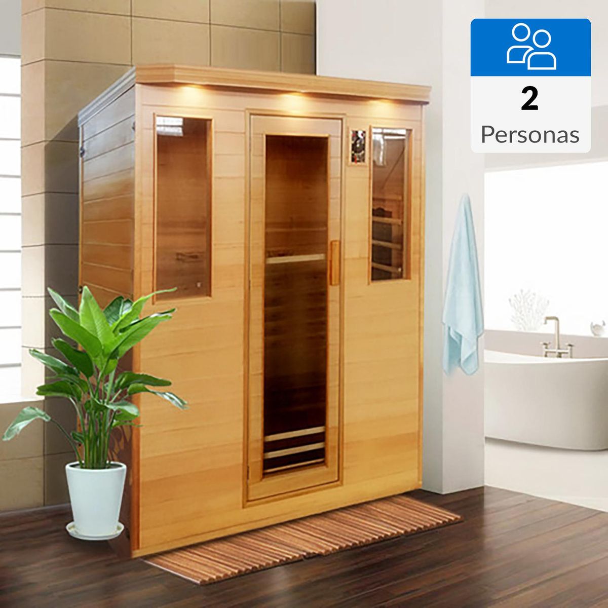 NORGLAS - Sauna Tofino Full 180x110x190 cm