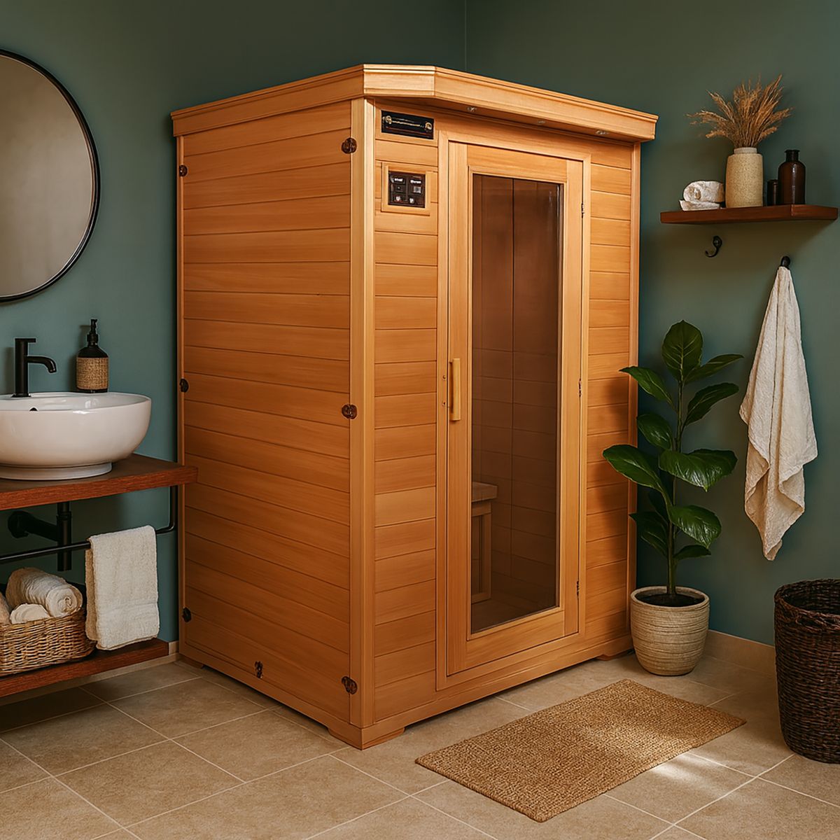 NORGLAS - Sauna Galeano 120x100x190 cm