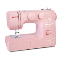 Máquina de coser mecánica rosada 80 W