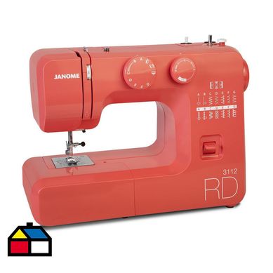 Mquina de coser mecnica salmn 85 W
