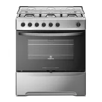 Cocina a Gas 6 Platos Inox M 820 T