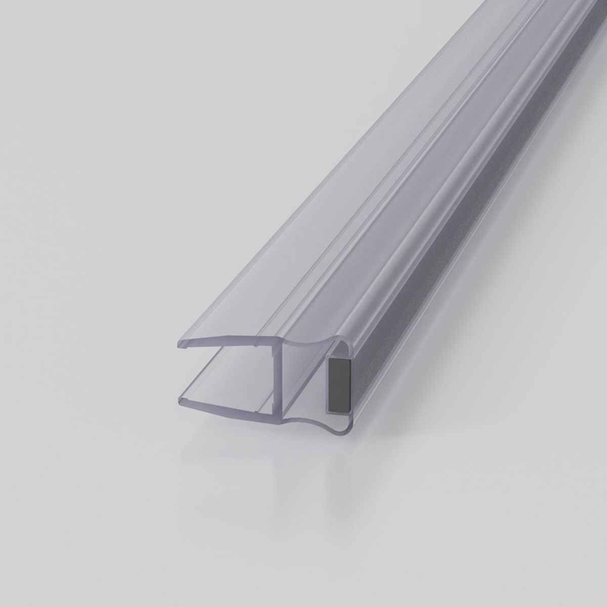 DUSCHY - Burlete unión magnético 180 vidrio 6mm