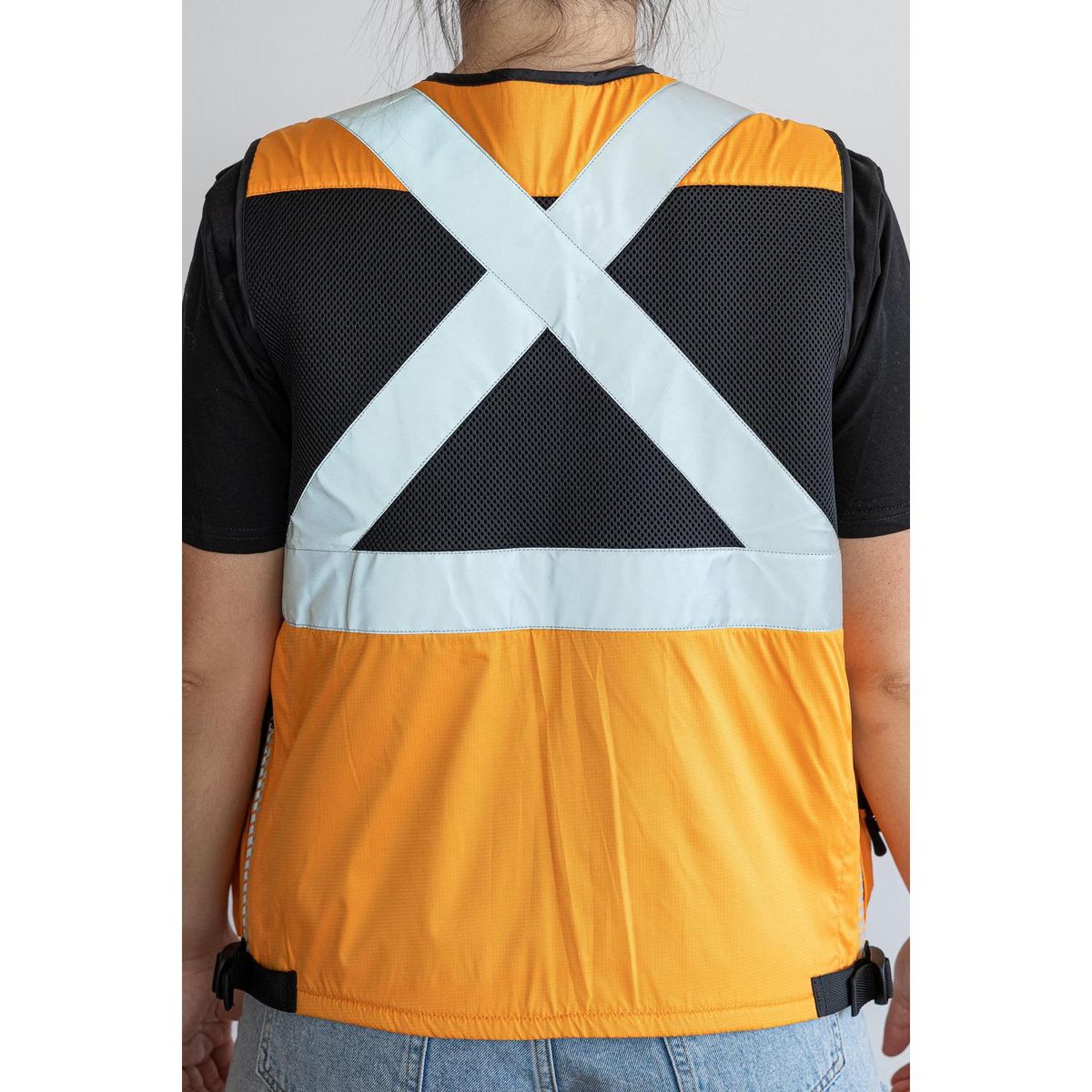 TOPSAFE - Chaleco geologo reflectante naranjo talla xl