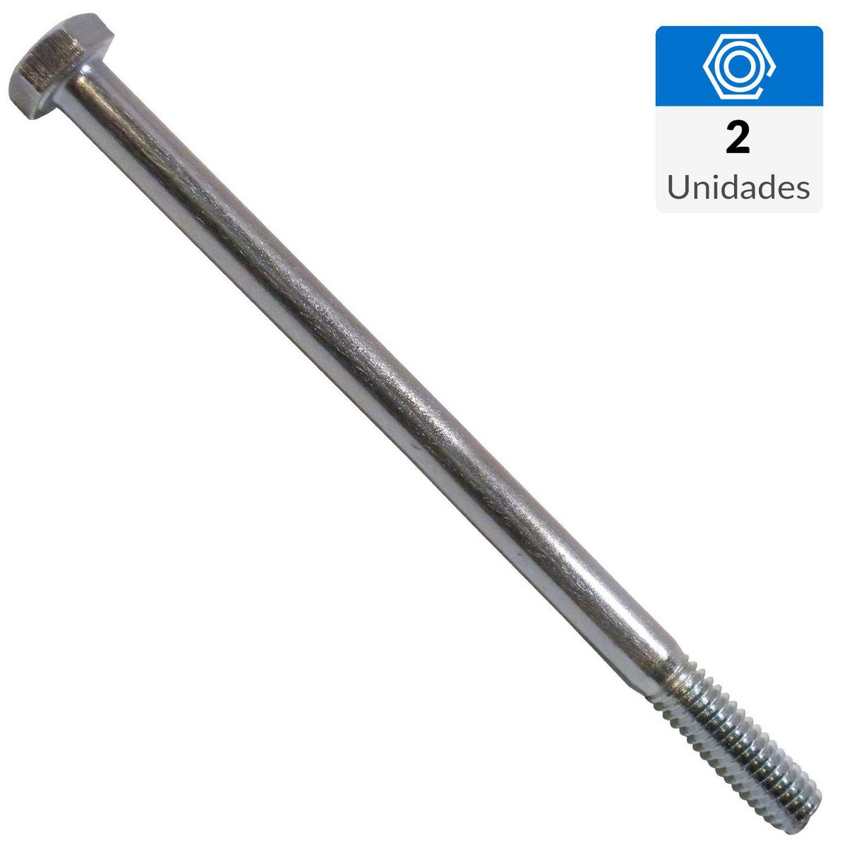 FIXSER - Perno Hexagonal G2 3/8X5 1/2 ZBR 2 unidades