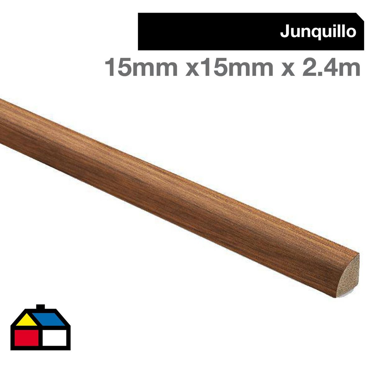 ATRIM - Junquillo EPS Roble americano 15 mm 1.5x240 cm