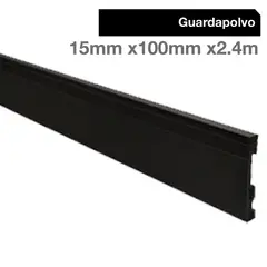 ATRIM - Guardapolvo Extra Line EPS 100mmx2.4m negro mate
