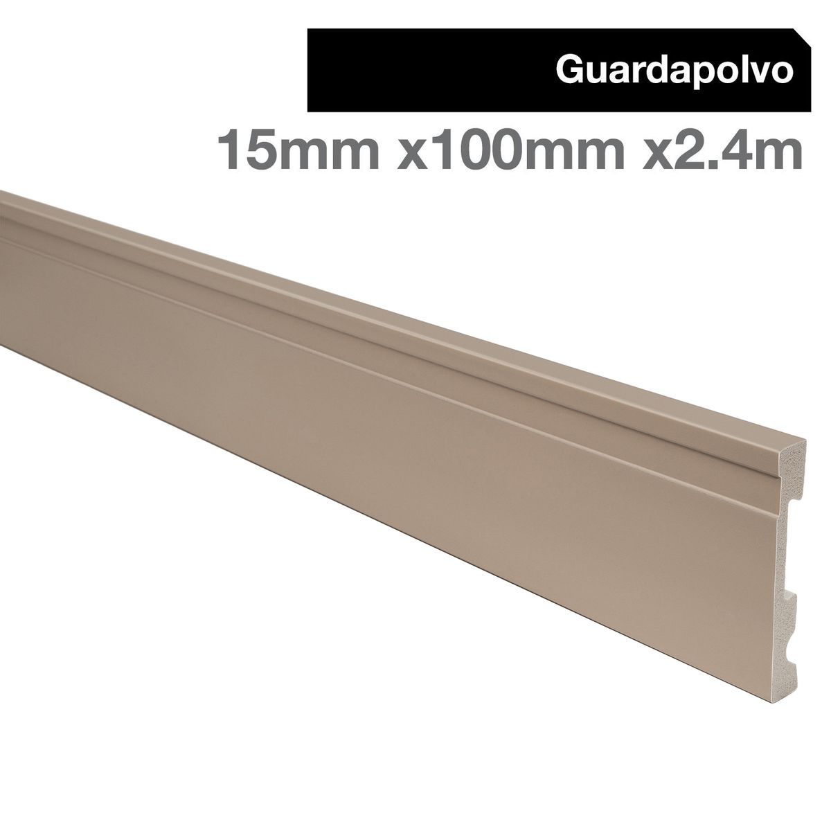 ATRIM - Guardapolvo extra line EPS 100mmx2.4m vision