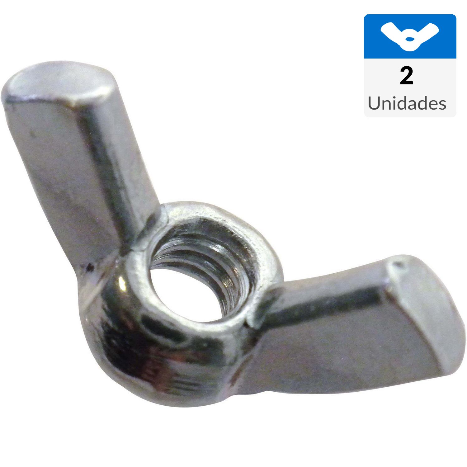 Tuercas Mariposa De Plástico - Pack De 2, M5, Cabeza De Plástico, Ideales Para Ajustes Rápidos Sin Herramientas