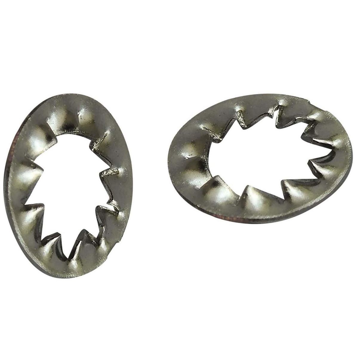 MAMUT - Golilla estrella exterior acero inoxidable M5 2 unid