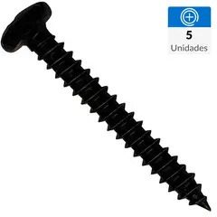 MAMUT - Tornillo Roscalata Cabeza Cóncavo Metal 3/8 " 3.5 mm 5 Unidades