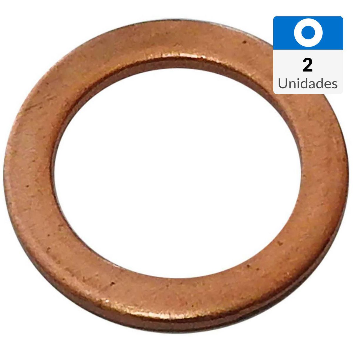 MAMUT - Golilla cobre M5 x 9 x 1 mm espesor 2 unid