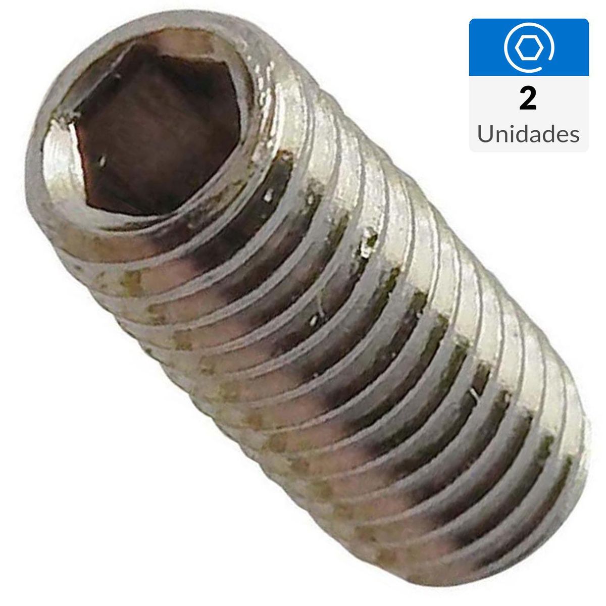 MAMUT - Prisionero allen acero inoxidable M4 x 10 mm 2 unid