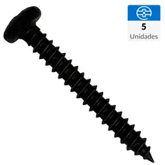 MAMUT - Tornillo Roscalata Cabeza Cóncavo Metal 5/8 " 3.5 mm 5 Unidades