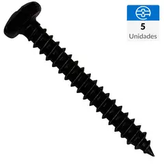 MAMUT - Tornillo Roscalata Cabeza Cóncavo Metal 3/4 " 4.1 mm 5 Unidades