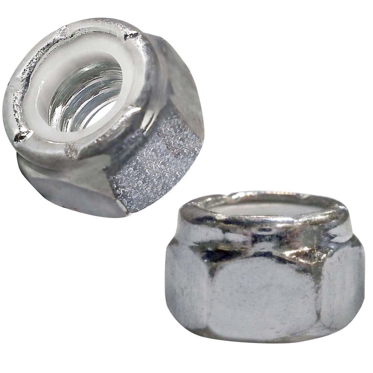 MAMUT - Tuerca hexagonal con seguro nylon acero inoxidable unc 3/16 2 unid