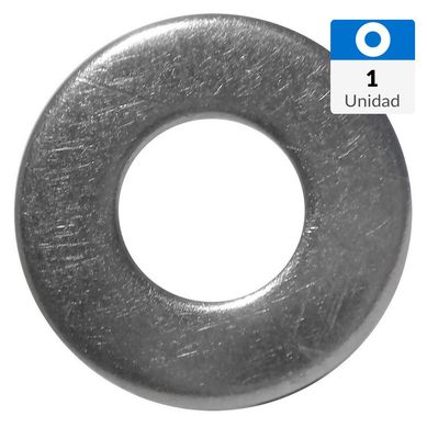 Golilla plana acero inoxidable M12 1 unid