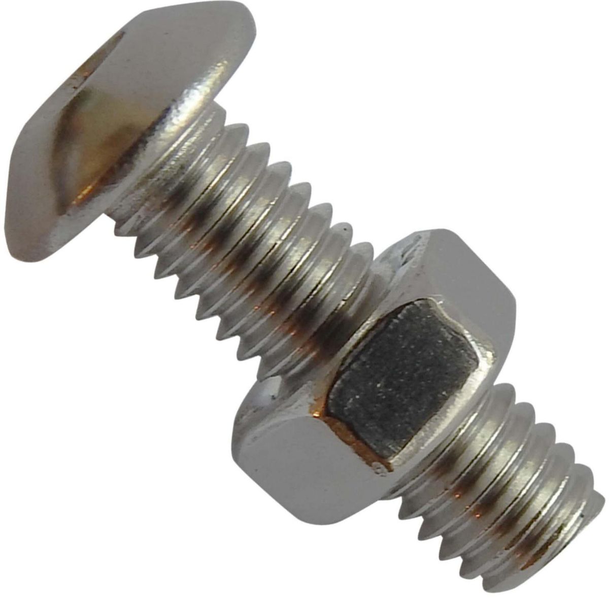 MAMUT - Perno cabeza boton acero inoxidable c/tuerca M5 x 16 mm  1 unid