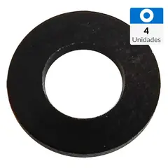 MAMUT - Golilla nylon negro diametro 5/64 (M2.0) 4 unid