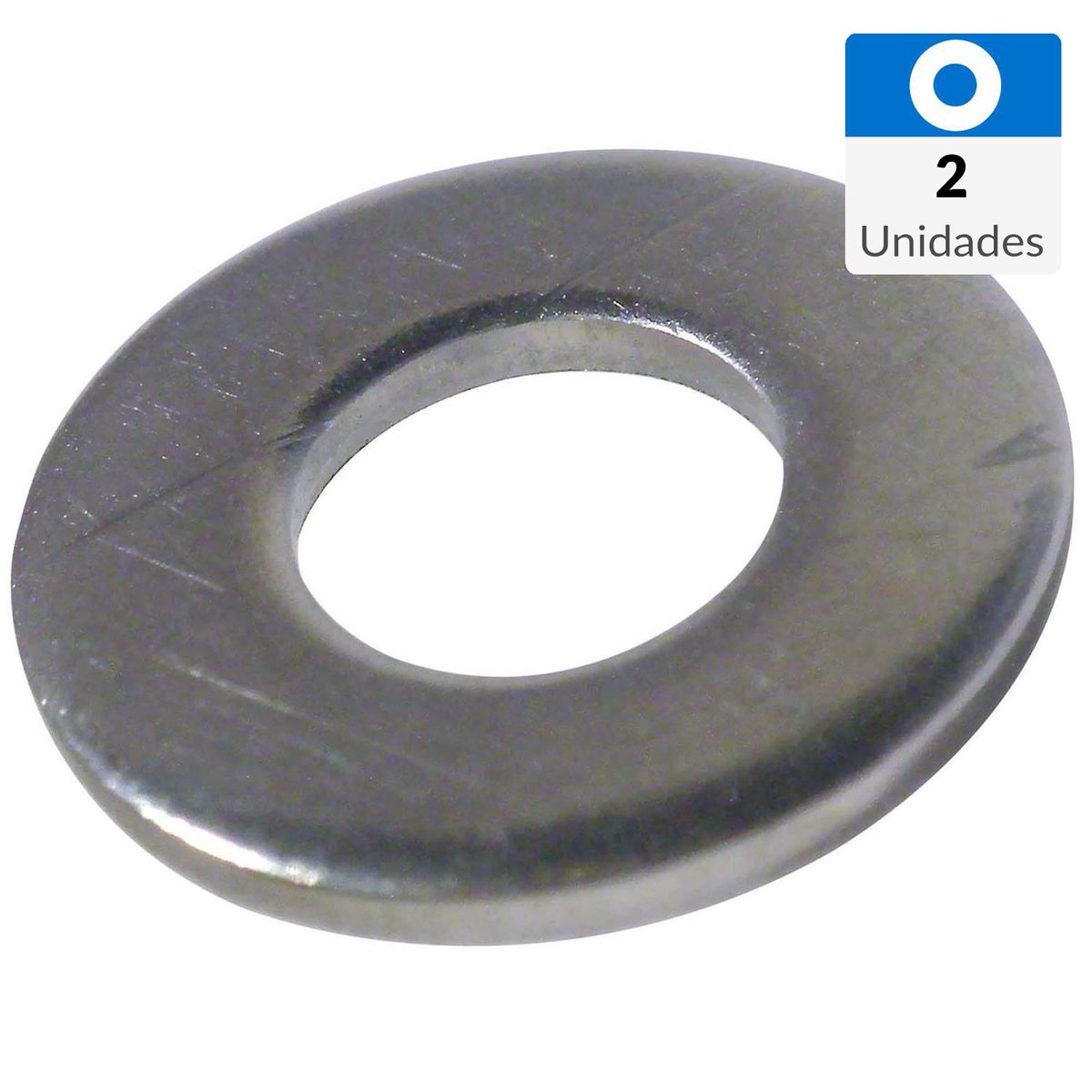 MAMUT - Golilla plana acero inoxidable M6 2 unid