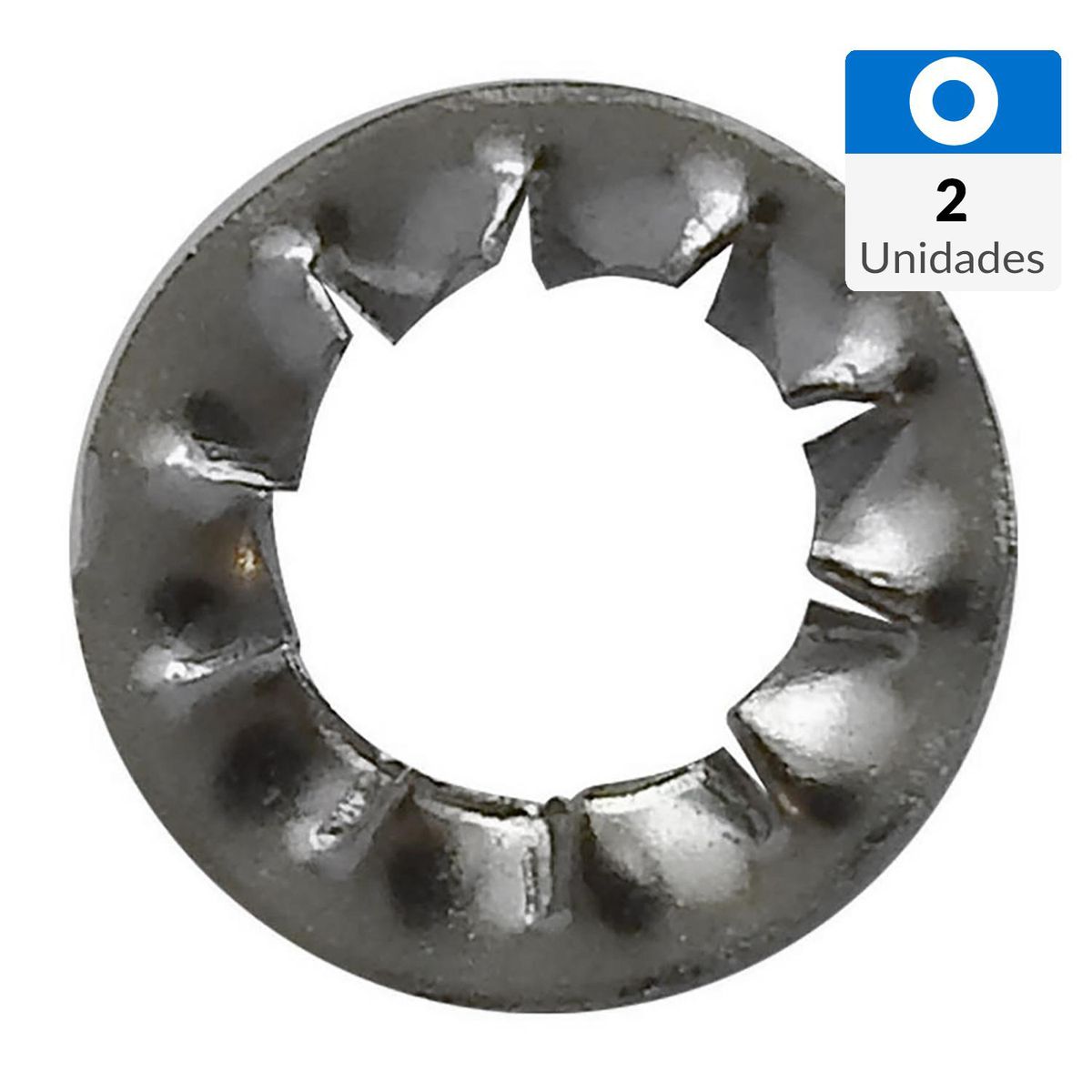 MAMUT - Golilla estrella exterior acero inoxidable M10 2 unid