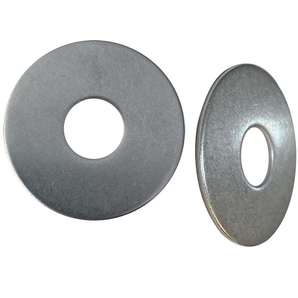 MAMUT - Golilla plana ancha 1/4 x 1" zincado 2 unid