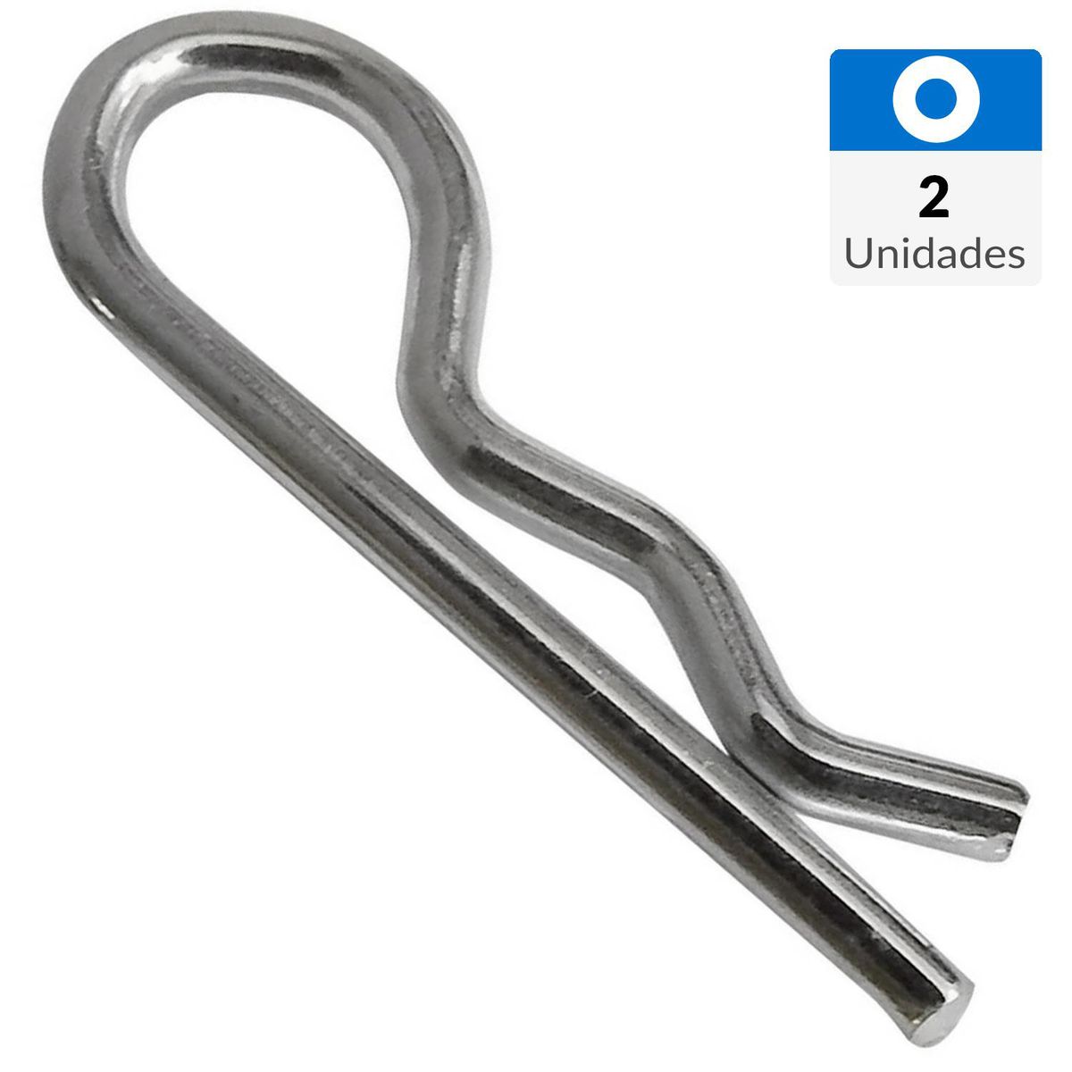 MAMUT - Pasador enganche M8.0 x 110 mm zincado 2 unid