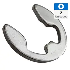 MAMUT - Anillo Acero 8 mm 2 unidades