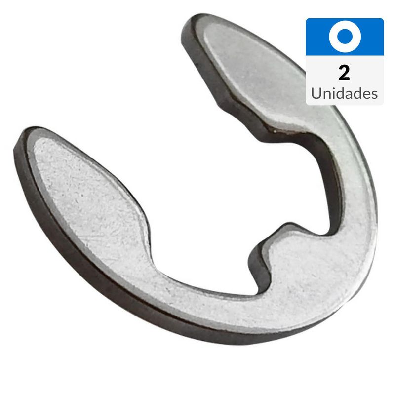 MAMUT - Anillo retención tipo "E" M12 zincado 2 unid