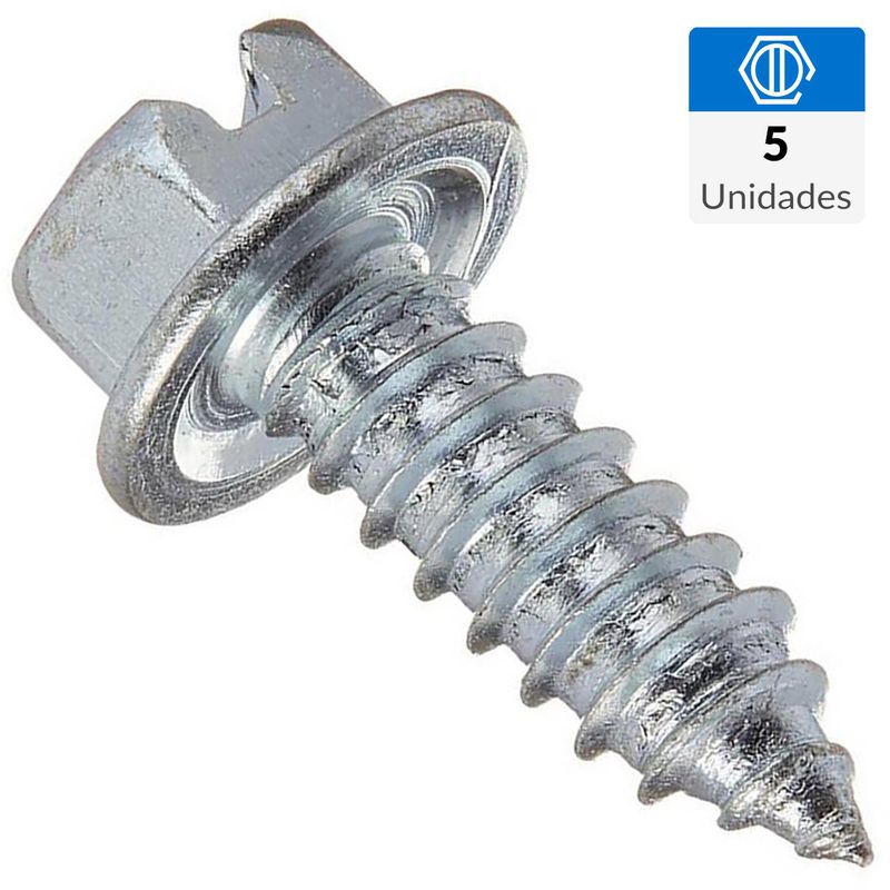 MAMUT - Tornillo Roscalata Cabeza Hexagonal Metal 3/8 " 3.5 mm 5 unidad(es)